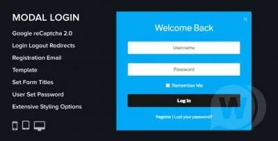 Modal Login