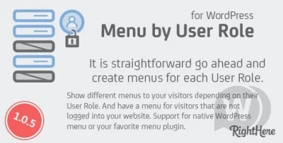 Menu by User Role for WordPress
