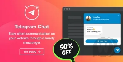 Telegram Chat Plugin for WordPress