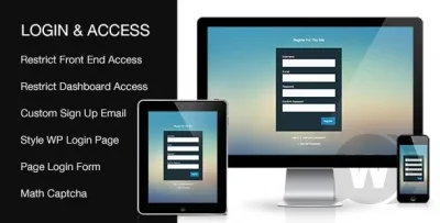 Custom Login and Access WordPresss Plugin