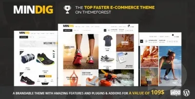 Mindig : WordPress online store theme
