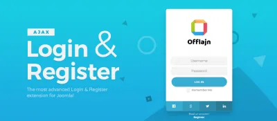 Improved AJAX Login and Register