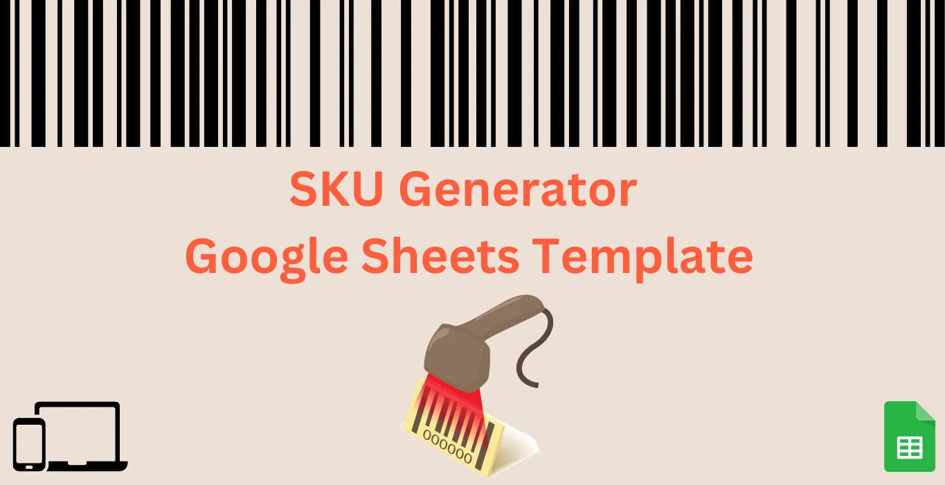 SKU Generator Google Sheets Template