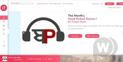 Radio Streaming php Script