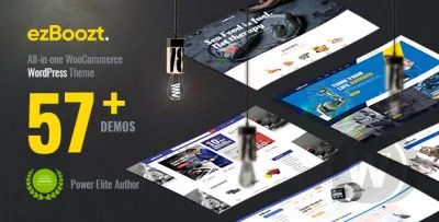 ezBoozt minimalistic WooCommerce template