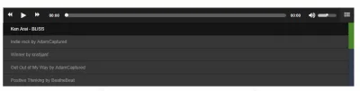 Music ProgressionPlayer under dle (Beta