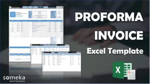Proforma Invoice Excel Template