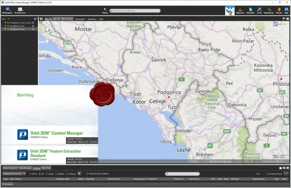 Bentley Orbit 3DM Content Manager & Feature Extraction Standard