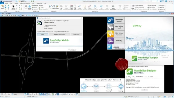 Bentley OpenBridge Designer Suite CONNECT Edition Release 1 version