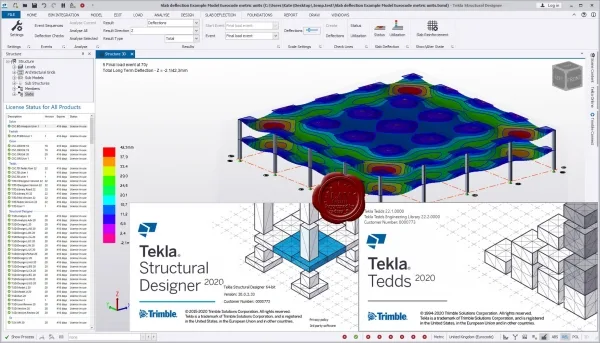 Trimble Tekla Structural Design Suite : Designer , Tedds