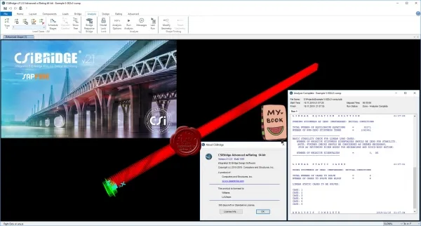 CSI Bridge Advanced w/Rating