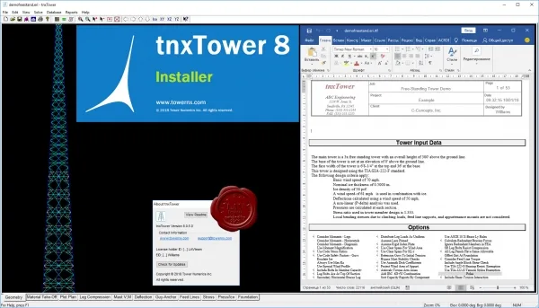 Tower Numerics tnxTower