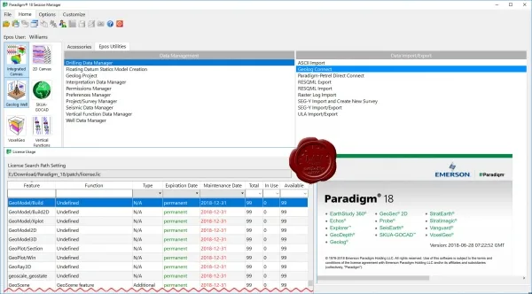 Emerson Paradigm 18