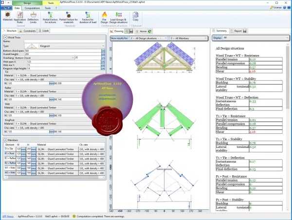 APF Nexus WoodTruss