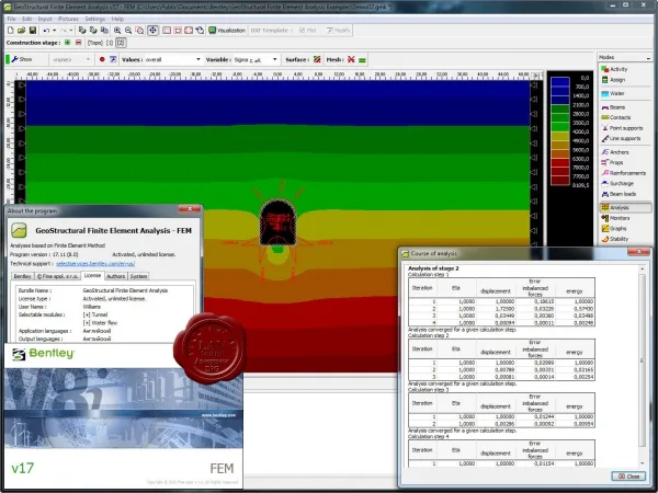 Bentley GeoStructural FEM