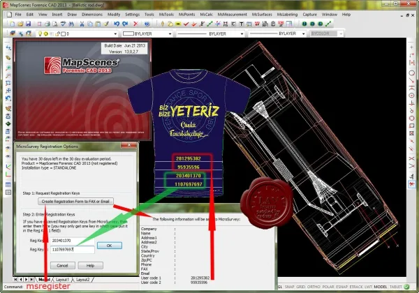 MicroSurvey MapScenes Forensic CAD