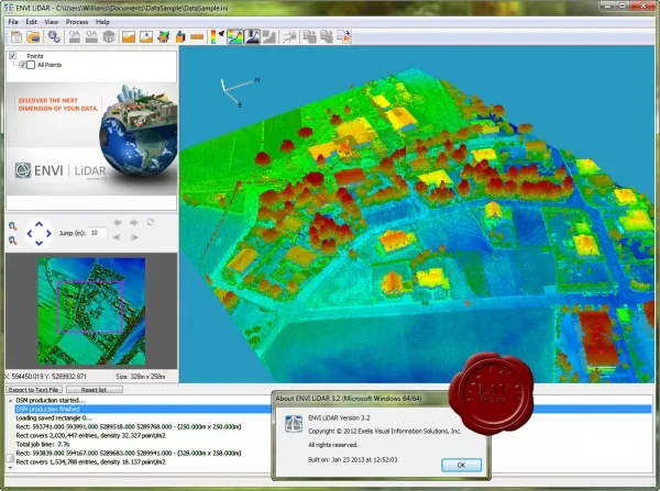 Exelis ENVI LiDAR