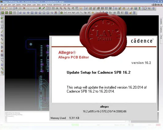 Update for Cadence Allegro PCB i up to