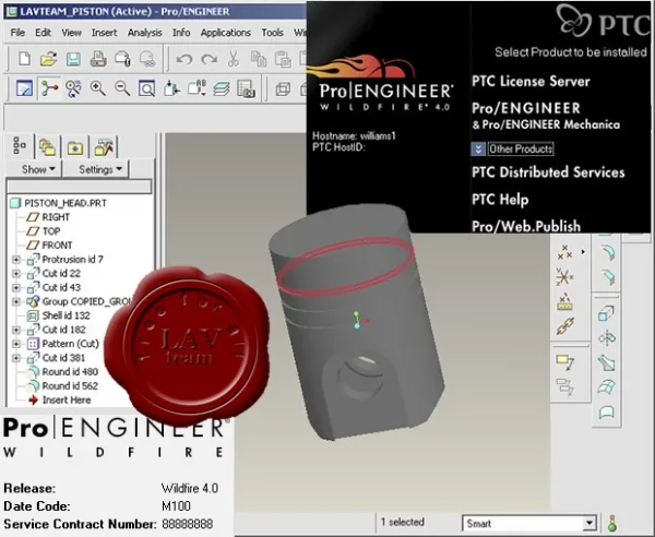PTC Pro/ENGINEER WILDFIRE M100