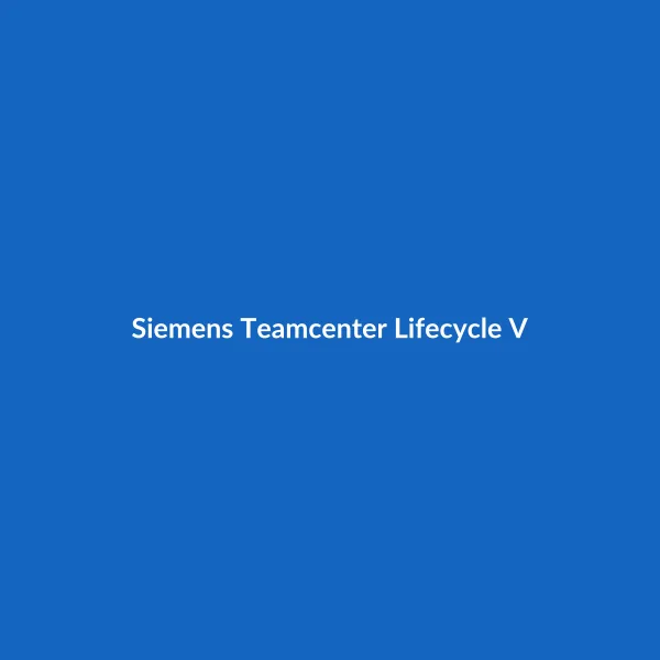 Siemens Teamcenter Lifecycle Visualization
