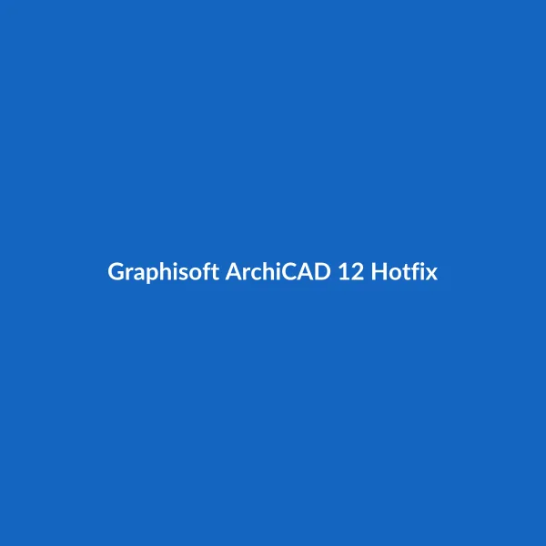 Graphisoft ArchiCAD 12 Hotfix №4