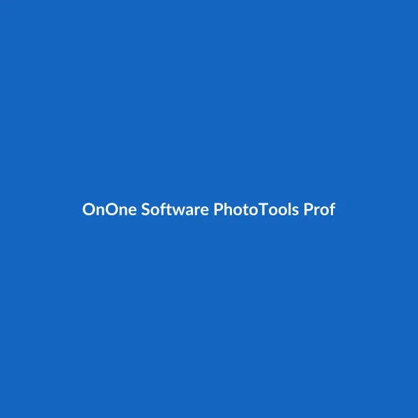 OnOne Software PhotoTools Professional
