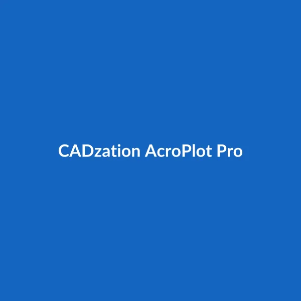 CADzation AcroPlot Pro