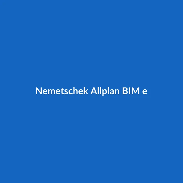 Nemetschek Allplan BIM e