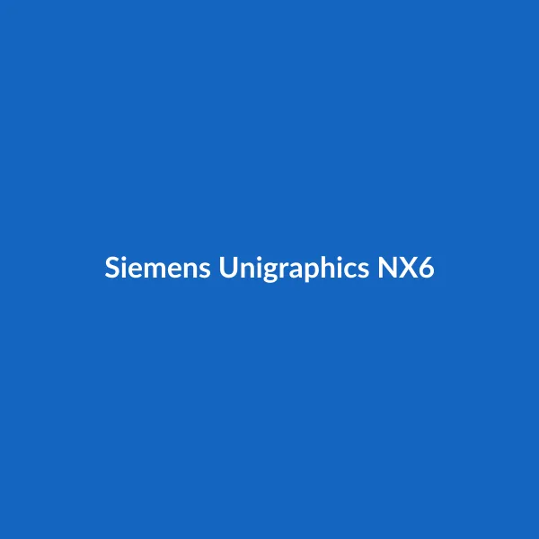 Siemens Unigraphics NX6
