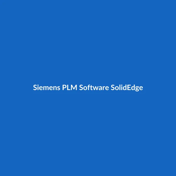 Siemens PLM Software SolidEdge ST