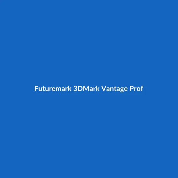 Futuremark 3DMark Vantage Professional Edition
