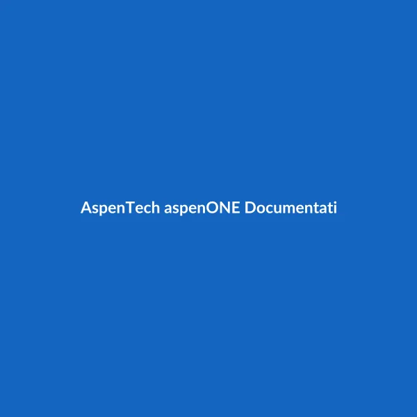 AspenTech aspenONE Documentation