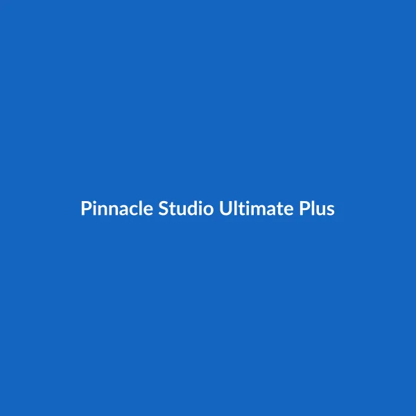 Pinnacle Studio Ultimate Plus