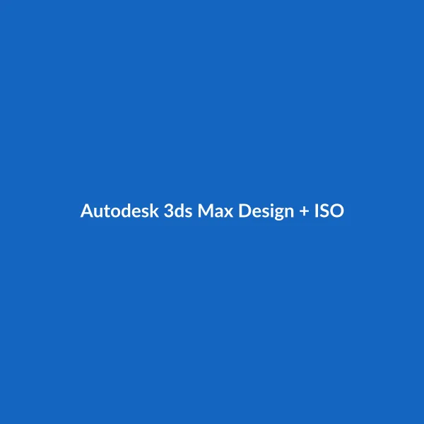 Autodesk 3ds Max Design + ISO