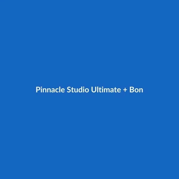 Pinnacle Studio Ultimate + Bonus DVD
