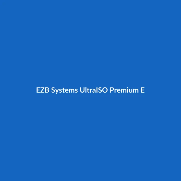EZB Systems UltraISO Premium Edition