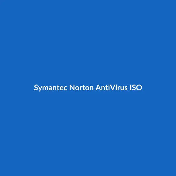 Symantec Norton AntiVirus ISO + manual in