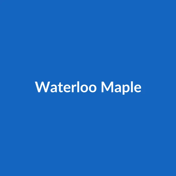 Waterloo Maple