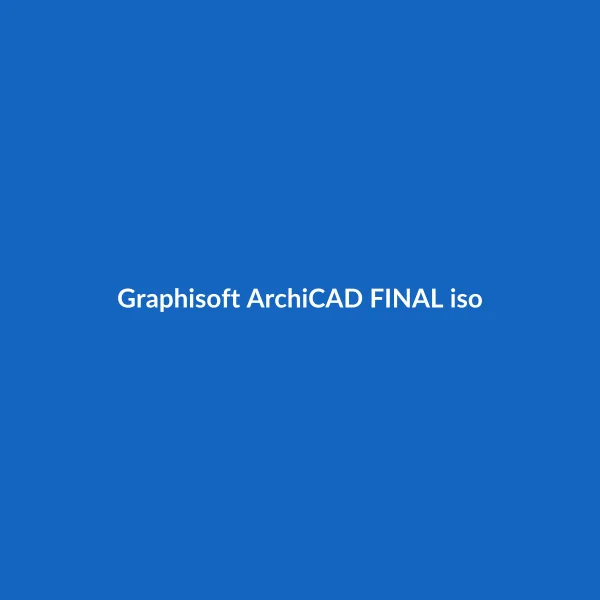 Graphisoft ArchiCAD FINAL iso