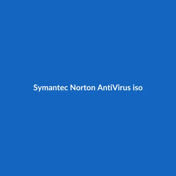 Symantec Norton AntiVirus iso RIP