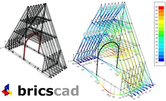BricsCad Structural Frames