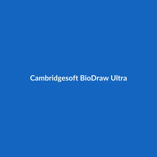 Cambridgesoft BioDraw Ultra