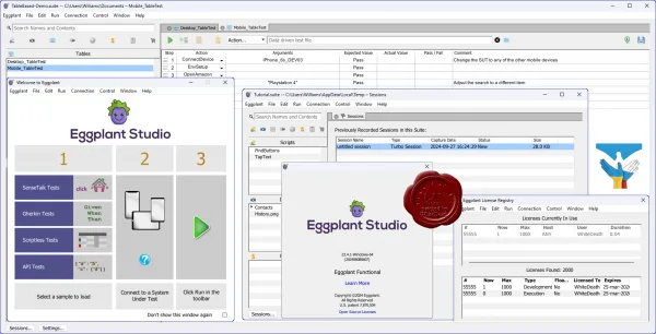 Keysight Eggplant Functional EPF Fusion Engine & Studio