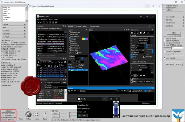 rapidlasso LAStools Suite /08