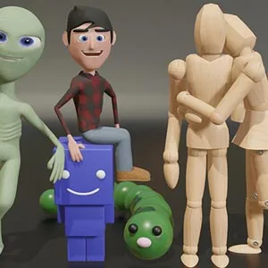 Udemy – Ultimate Blender 3D Character Creation & Animation Course 2026-5