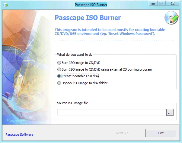 Passcape ISO Buner