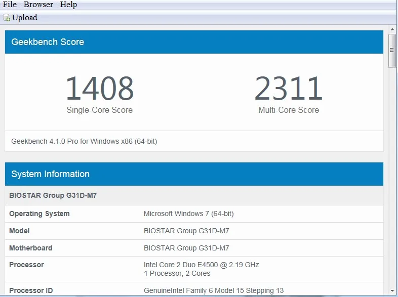 Geekbench Pro
