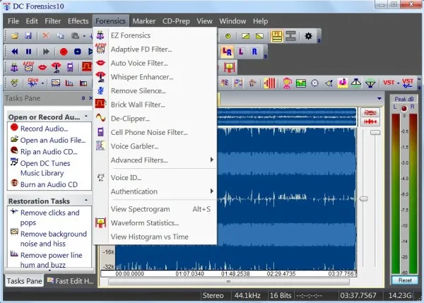 Diamond Cut Forensics10 Audio Laboratory