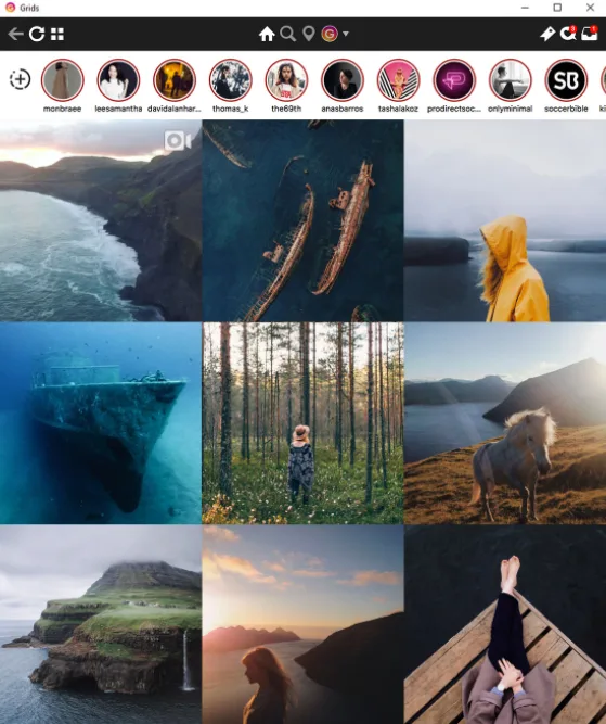 Grids for Instagram