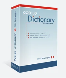 Pop Up Dictionary